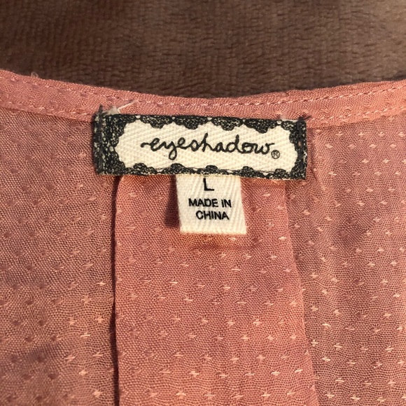 Eyeshadow blouse Sz L - Picture 4 of 4